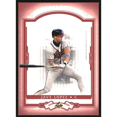 2004 Donruss Classics Timeless Tributes Red #126 Javy Lopez