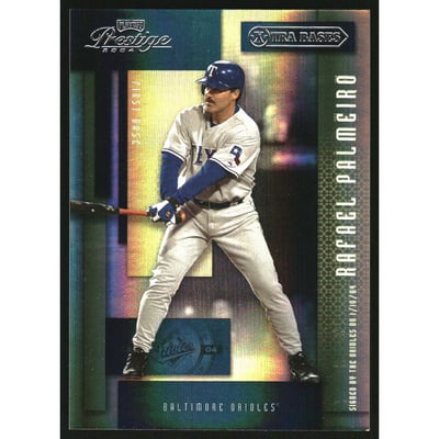 2004 Playoff Prestige Xtra Bases Green #192 Rafael Palmeiro