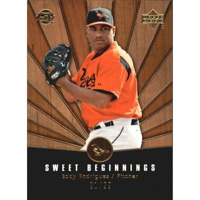 2004 Sweet Spot Wood #109 Eddy Rodriguez SB