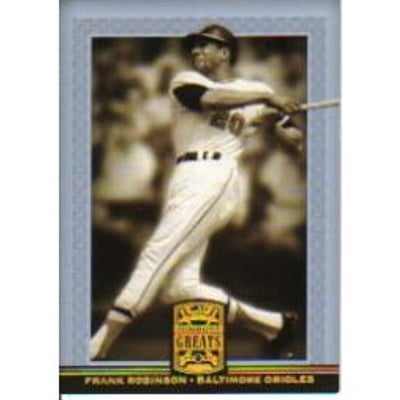 2005 Donruss Greats Gold HoloFoil #26 Frank Robinson