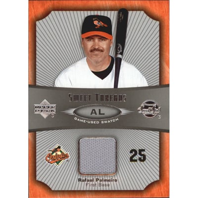 2005 Sweet Spot Sweet Threads #STRP Rafael Palmeiro