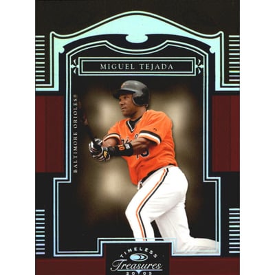2005 Timeless Treasures Silver #40 Miguel Tejada