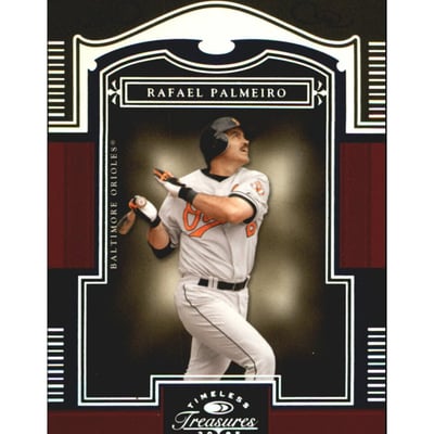 2005 Timeless Treasures Silver #53 Rafael Palmeiro O's