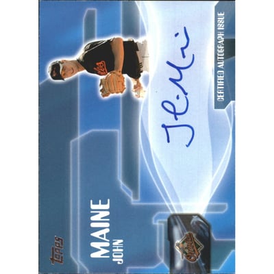 2005 Topps Autographs #JMA John Maine C1