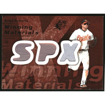 2007 SPx Winning Materials 199 Bronze #BR Brian Roberts/199