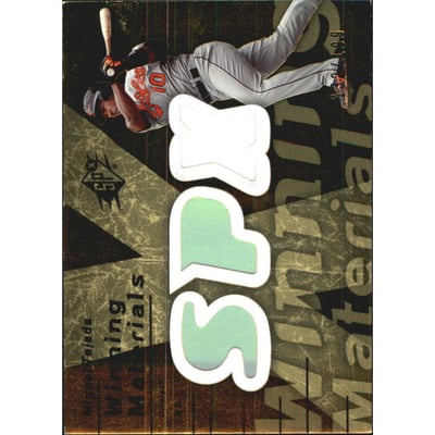 2007 SPx Winning Materials 199 Gold #TE Miguel Tejada/199