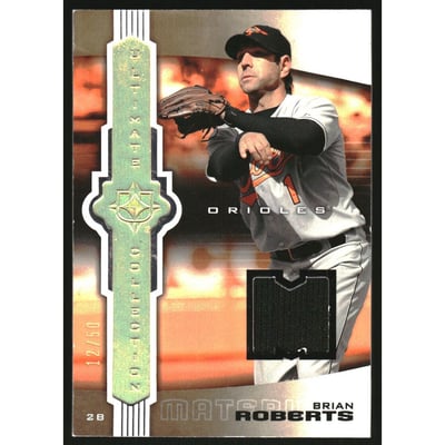2007 Ultimate Collection Jerseys #55 Brian Roberts/50