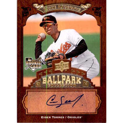 2008 Upper Deck Ballpark Collection #114 Eider Torres AU (RC)
