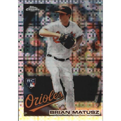 2010 Topps Chrome X-Fractors #210 Brian Matusz