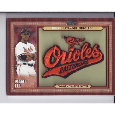 2011 Topps Commemorative Patch #DL Derrek Lee S2