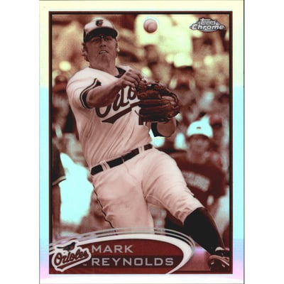 2012 Topps Chrome Sepia Refractors #27 Mark Reynolds