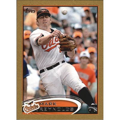2012 Topps Mini Gold #208 Mark Reynolds