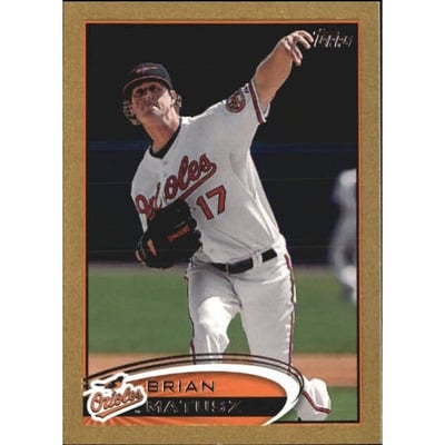 2012 Topps Mini Gold #84 Brian Matusz