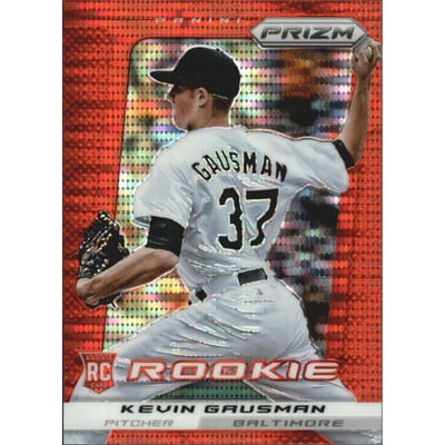 2013 Panini Prizm Prizms Red Pulsar #277 Kevin Gausman