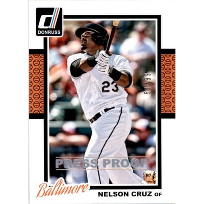2014 Donruss Press Proofs Gold #269 Nelson Cruz