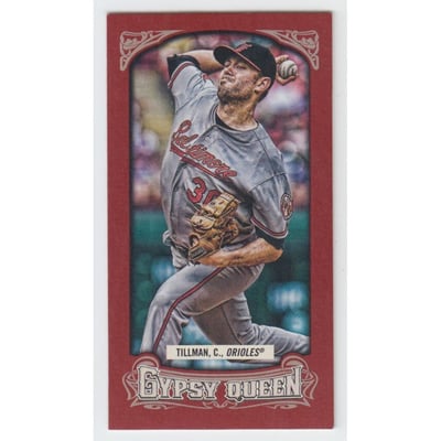 2014 Topps Gypsy Queen Mini Red #279 Chris Tillman