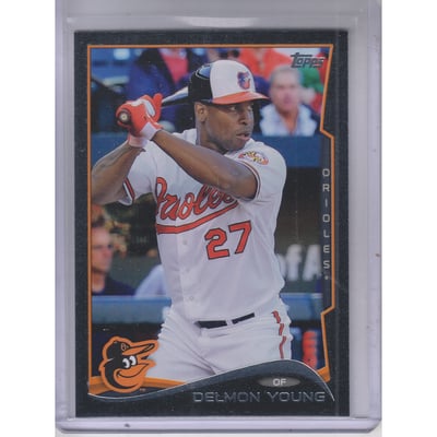 2014 Topps Update Black #US160 Delmon Young