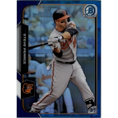 2015 Bowman Chrome Blue Refractors #137 Steve Pearce