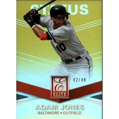 2015 Elite Status Gold #51 Adam Jones