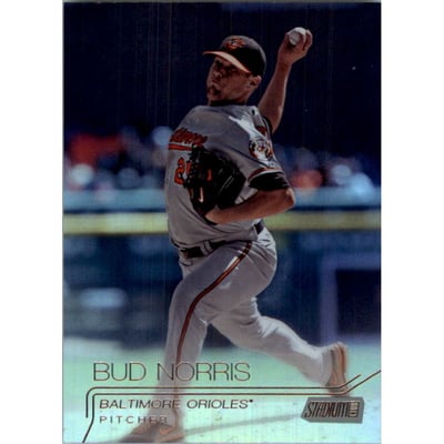 2015 Stadium Club Foilboard #179 Bud Norris
