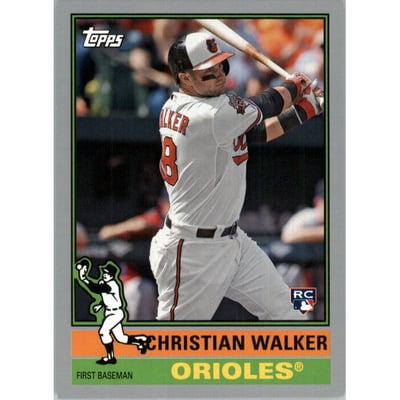 2015 Topps Archives Silver #182 Christian Walker