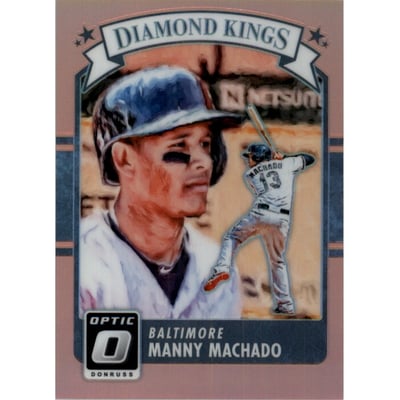 2016 Donruss Optic Orange #3 Manny Machado DK
