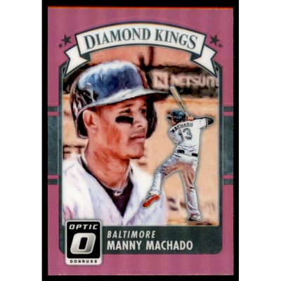 2016 Donruss Optic Pink #3 Manny Machado DK