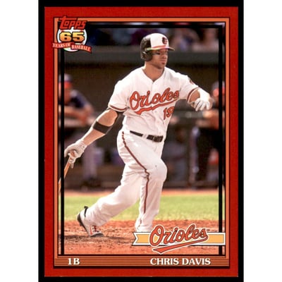 2016 Topps Archives Red #207 Chris Davis