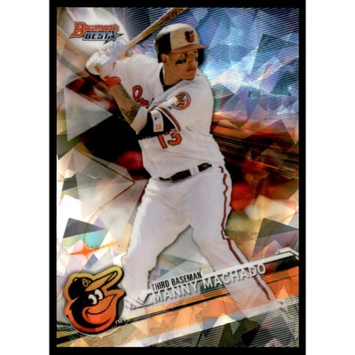 2017 Bowman's Best Atomic Refractors #8 Manny Machado
