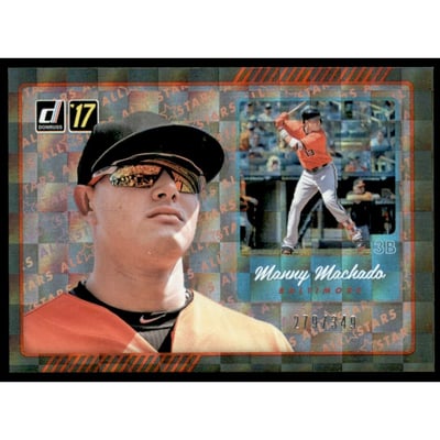 2017 Donruss All Stars Silver #AS8 Manny Machado
