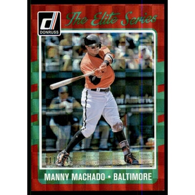 2017 Donruss Elite Series Red #ES11 Manny Machado