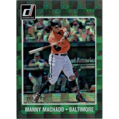 2017 Donruss Elite Series Silver #ES11 Manny Machado