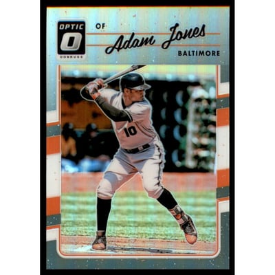 2017 Donruss Optic Black #72 Adam Jones