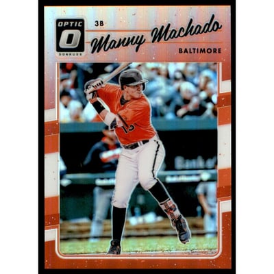 2017 Donruss Optic Red #73 Manny Machado/99