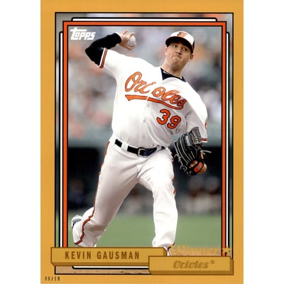 2017 Topps Archives 5x7 Gold #290 Kevin Gausman