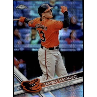 2017 Topps Chrome Prism Refractors #40 Manny Machado