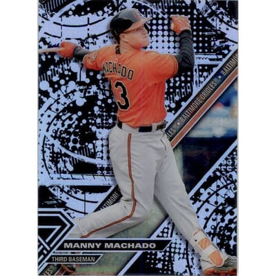 2017 Topps High Tek Blackout #HTMM Manny Machado A
