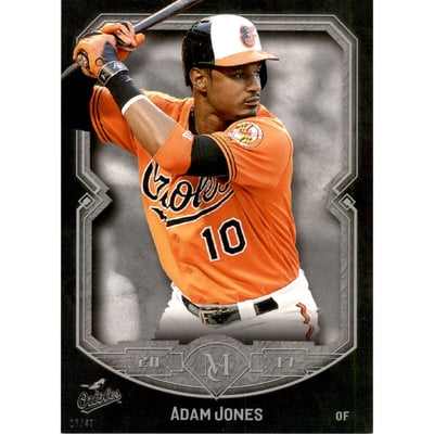 2017 Topps Museum Collection 5x7 #59 Adam Jones