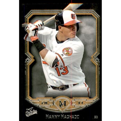 2017 Topps Museum Collection Copper #4 Manny Machado