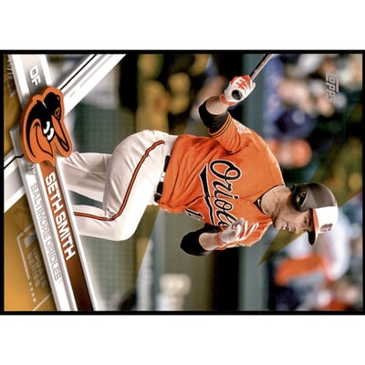 2017 Topps Update 5x7 Gold #US42 Seth Smith