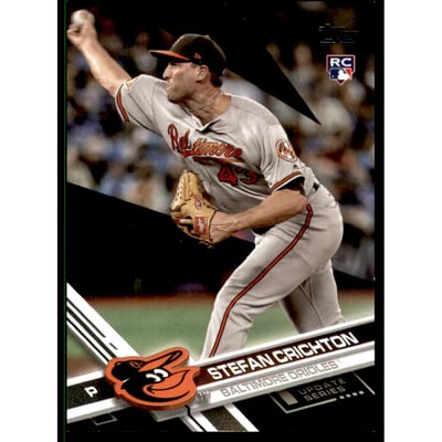 2017 Topps Update Black #US255 Stefan Crichton