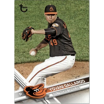2017 Topps Vintage Stock #308 Yovani Gallardo
