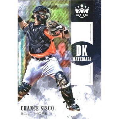 2018 Diamond Kings DK Materials #7 Chance Sisco