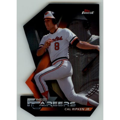 2018 Finest Careers Die Cut #FCCR6 Cal Ripken Jr.