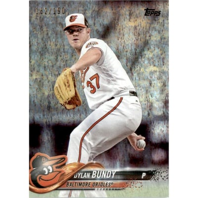 2018 Topps Factory Set Foilboard #3 Dylan Bundy
