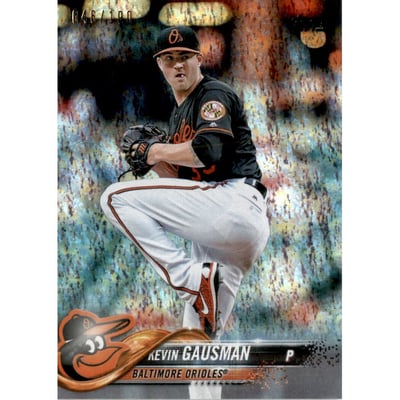 2018 Topps Factory Set Foilboard #343 Kevin Gausman