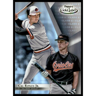 2018 Topps Gold Label Class 2 #13 Cal Ripken Jr.