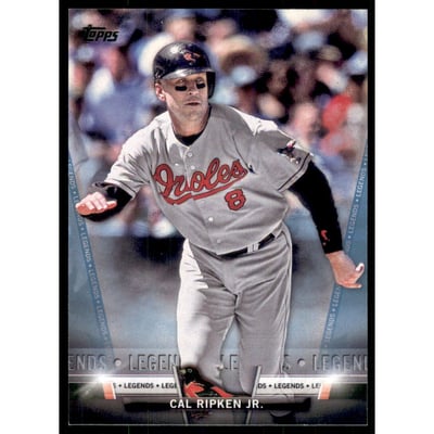 2018 Topps Salute Blue #TS26 Cal Ripken Jr.