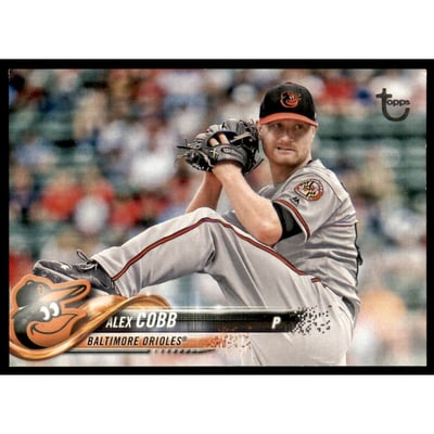 2018 Topps Vintage Stock #420 Alex Cobb