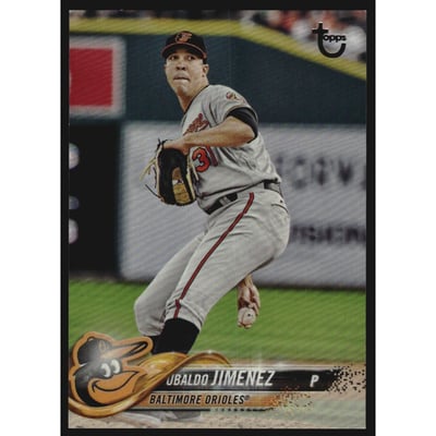 2018 Topps Vintage Stock #451 Ubaldo Jimenez